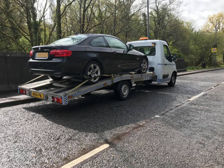 Recovered a vehicle that had broken down