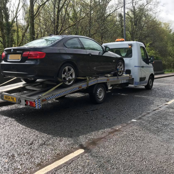 Recovered a vehicle that had broken down