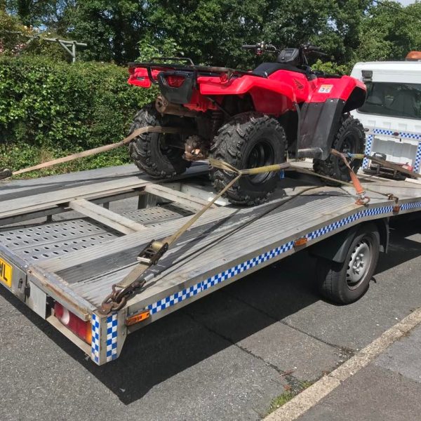 the recovery of a quad